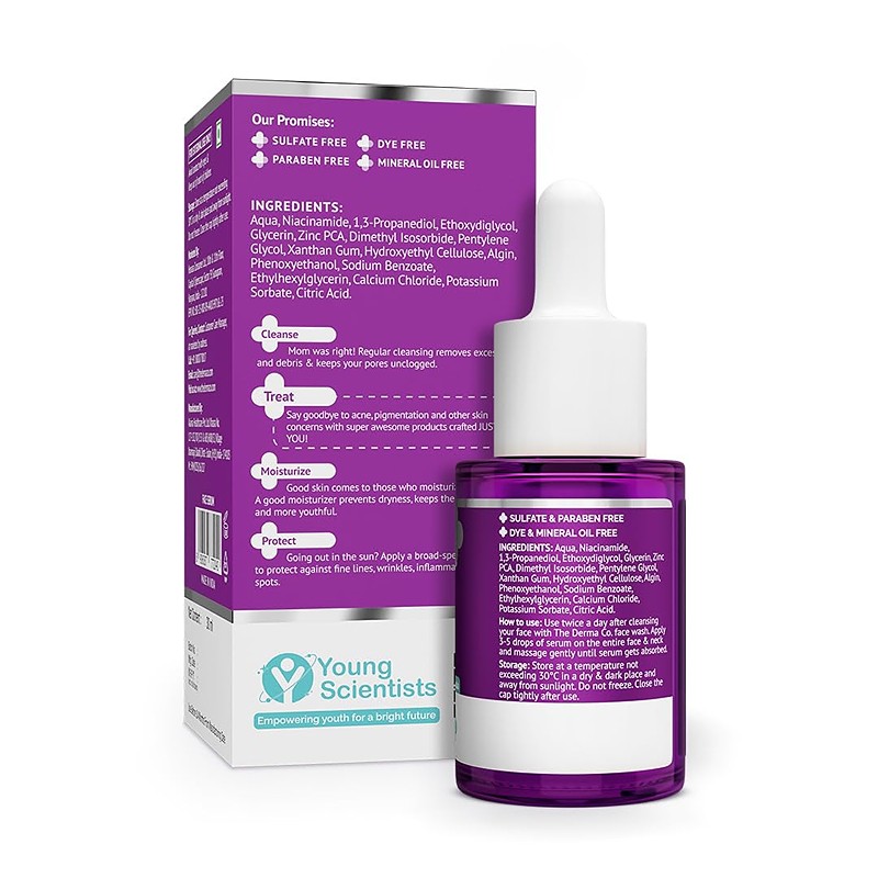 The Derma Co 10% Niacinamide Face Serum with 2% Zinc PCA - 30ml 1