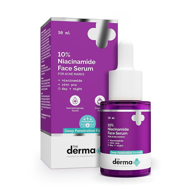 The Derma Co 10% Niacinamide Face Serum with 2% Zinc PCA - 30ml 1