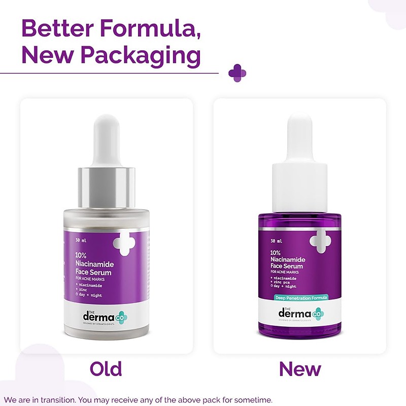 The Derma Co 10% Niacinamide Face Serum with 2% Zinc PCA - 30ml 1
