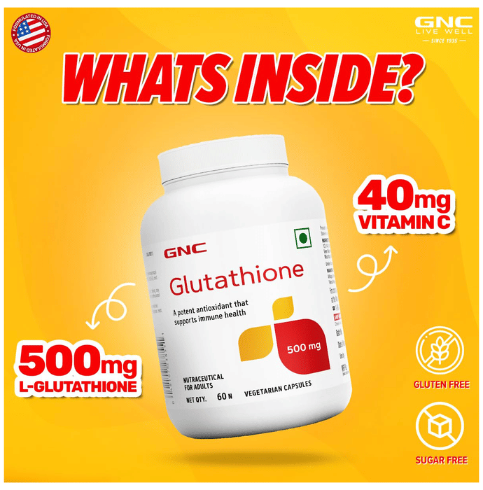 glutathione canada gnc Capsules 60 | Brighten Skin & Reduce Dark Spots and gluten Dr James Glutathione 1500mg Need_Clean Beauty Pack:Mini 30GM