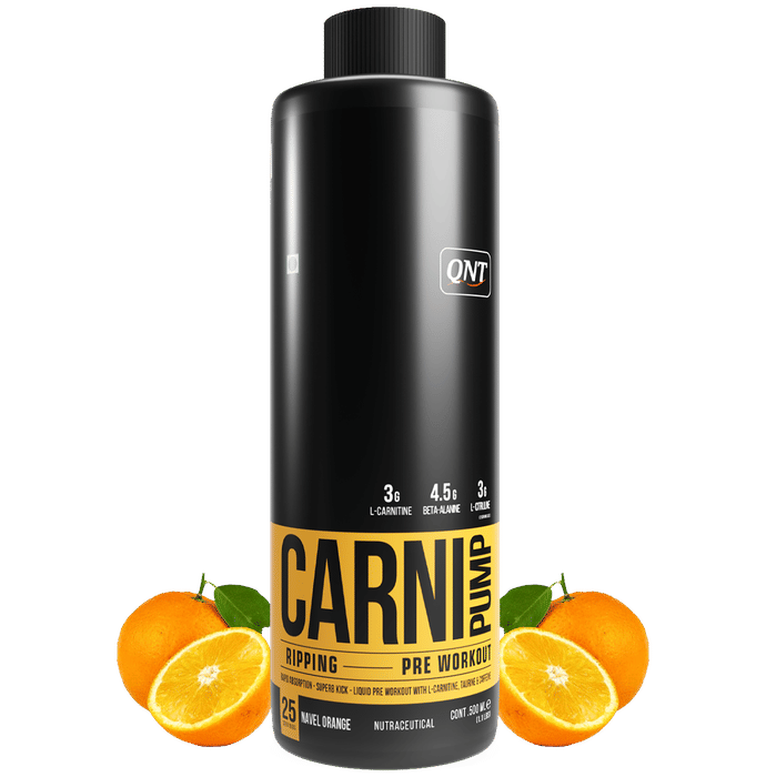 qnt l-carnitine liquid 5000 mg This is a popular supplement that is used for those who workout to increase their energy during workout sessions. QNT Carnipump Ripping Pre-Workout 500ml